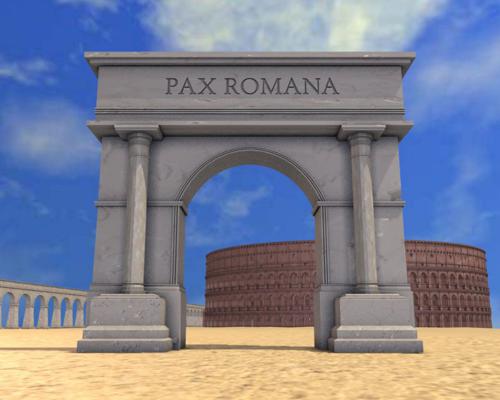 Rome Gate,  Aqueduct and Colosseum preview image